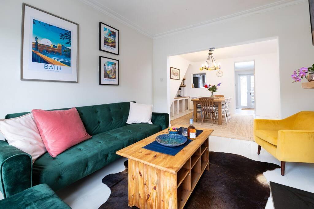 Pure B - Welcoming Bath City 3 Bed House Free Parking & Wifi Bagian luar foto