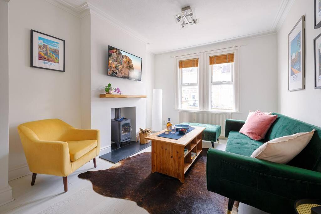 Pure B - Welcoming Bath City 3 Bed House Free Parking & Wifi Bagian luar foto